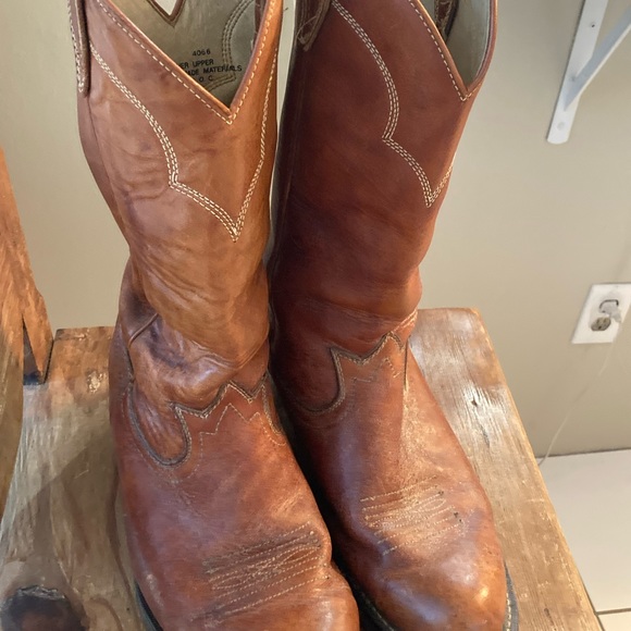 💓SOLD💓Mens Cowboy Boots Size 10 Wide - Picture 3 of 10